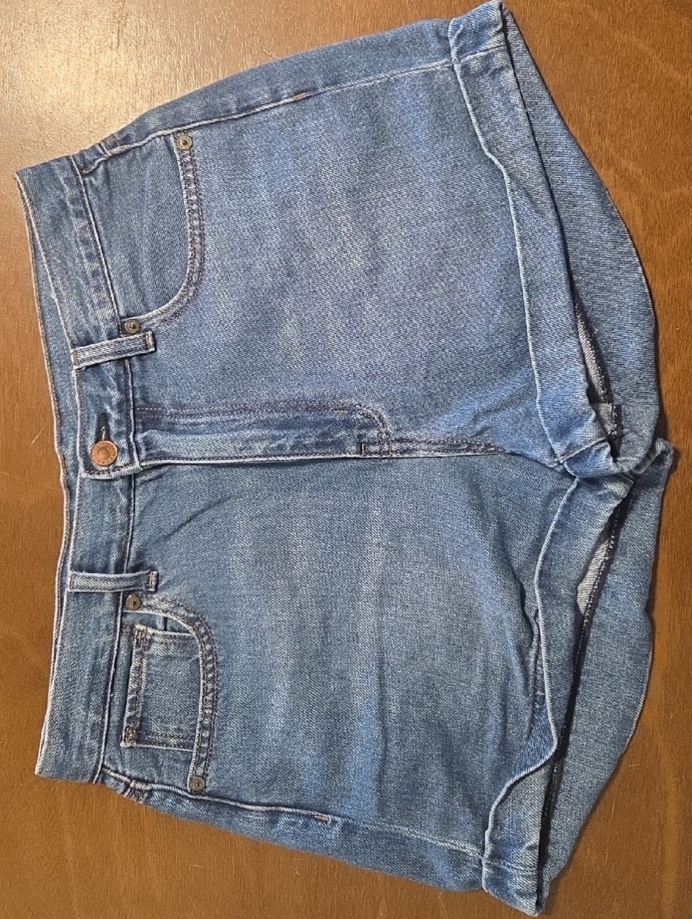 American Eagle Outfitters Classic Blue Denim Cutoff Shorts
